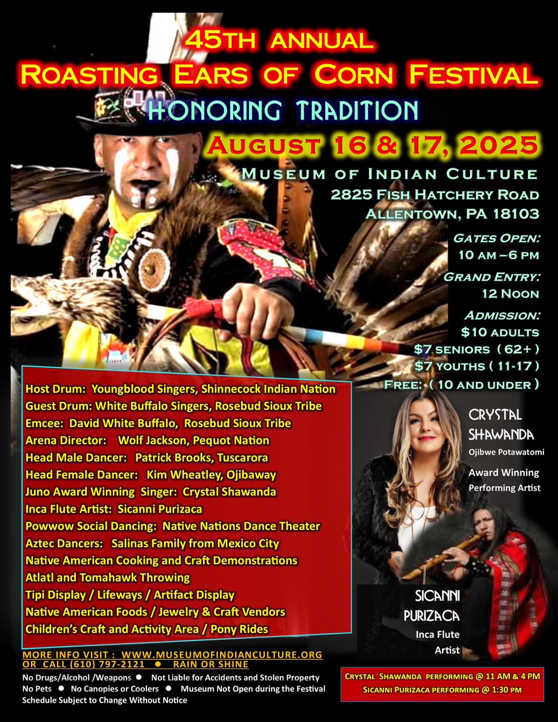 ROASTING EARS OF CORN FESTIVAL   Allentown, PA 2025